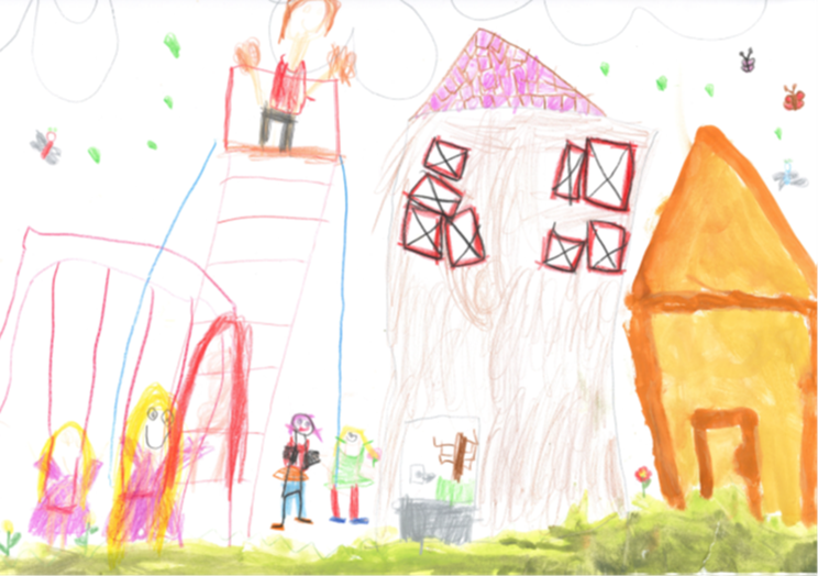 ein Bild der Kinder, aus unsere KiTa Kinderland